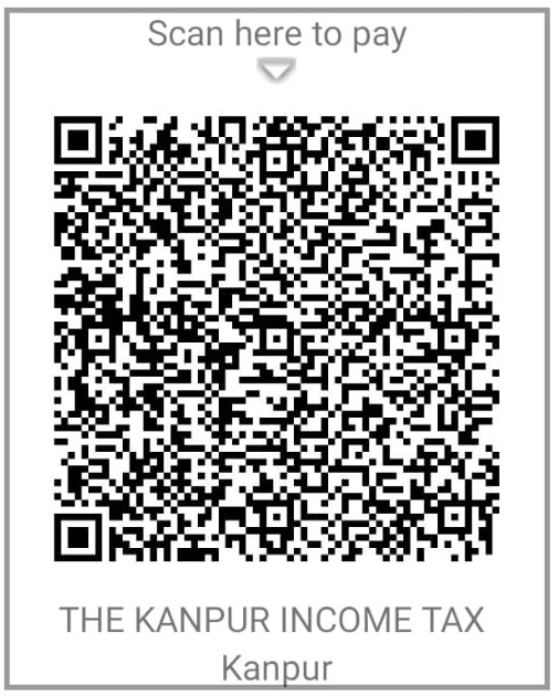 Payment QR code of The Kanpur Income Tax and GST Bar Association